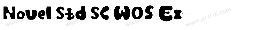 Novel Std SC W05 Ex字体转换